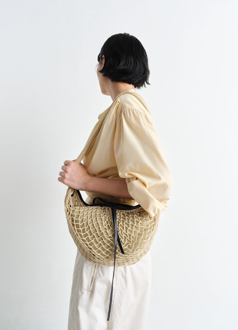 Christophe Lemaire SAC FORTUNE CROISSANT FILT