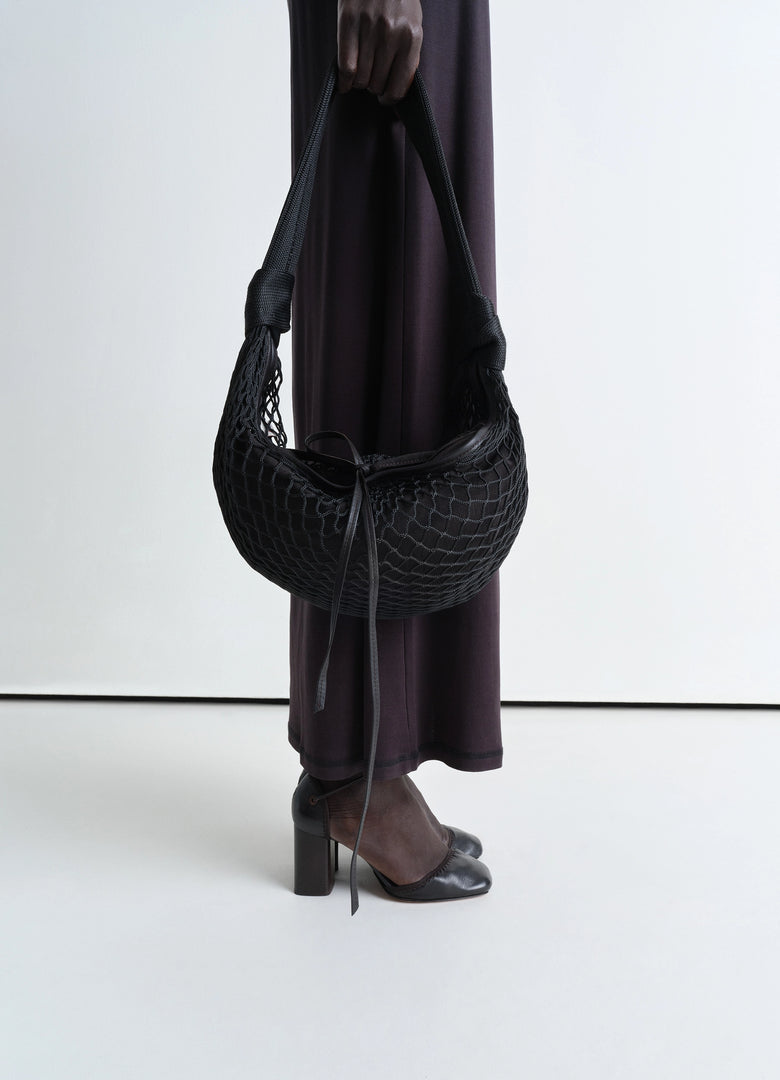 Christophe Lemaire SAC FORTUNE CROISSANT FILT