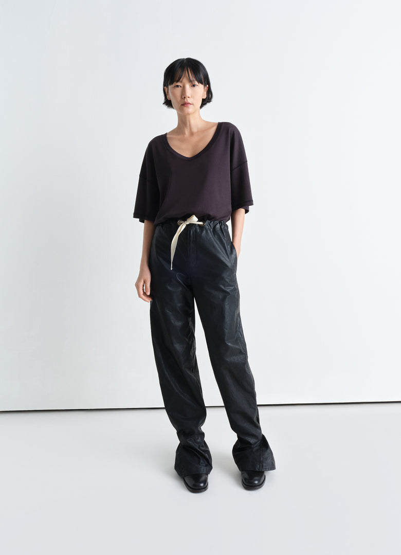 Christophe Lemaire T-SHIRT CÔTELÉ