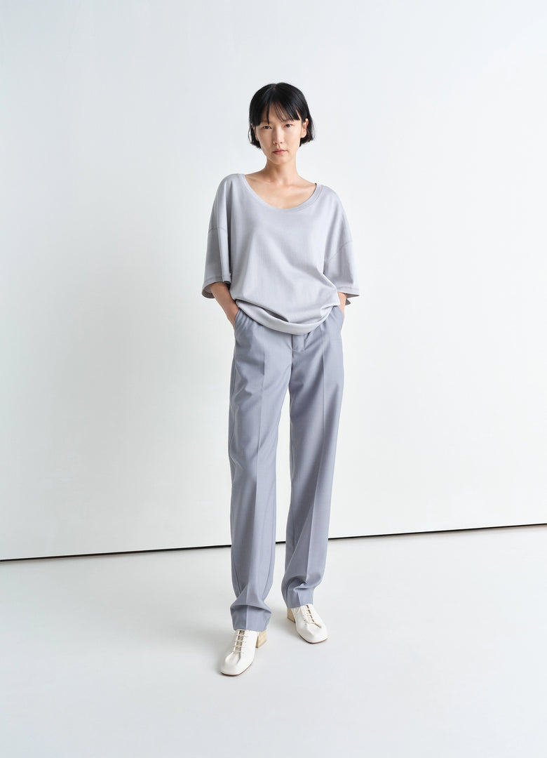 Christophe Lemaire T-SHIRT CÔTELÉ