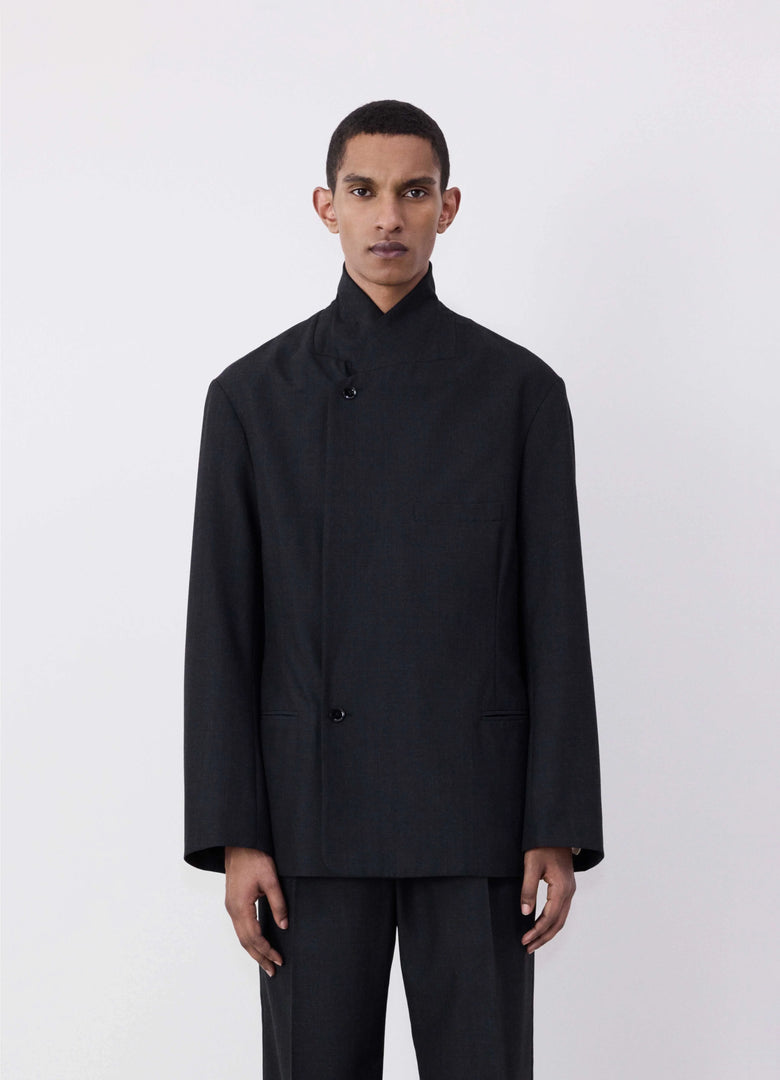 Christophe Lemaire VESTE MAXI À DOUBLE BOUTONNAGE