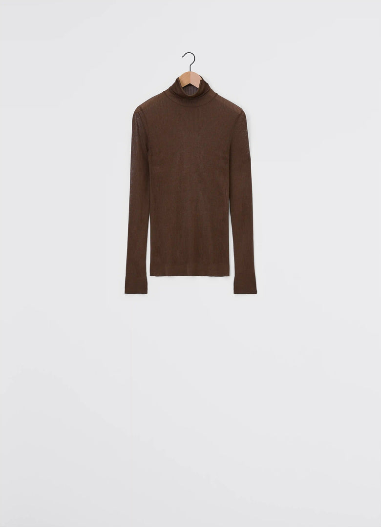 Christophe Lemaire HAUT À COL MONTANT SANS COUTURES