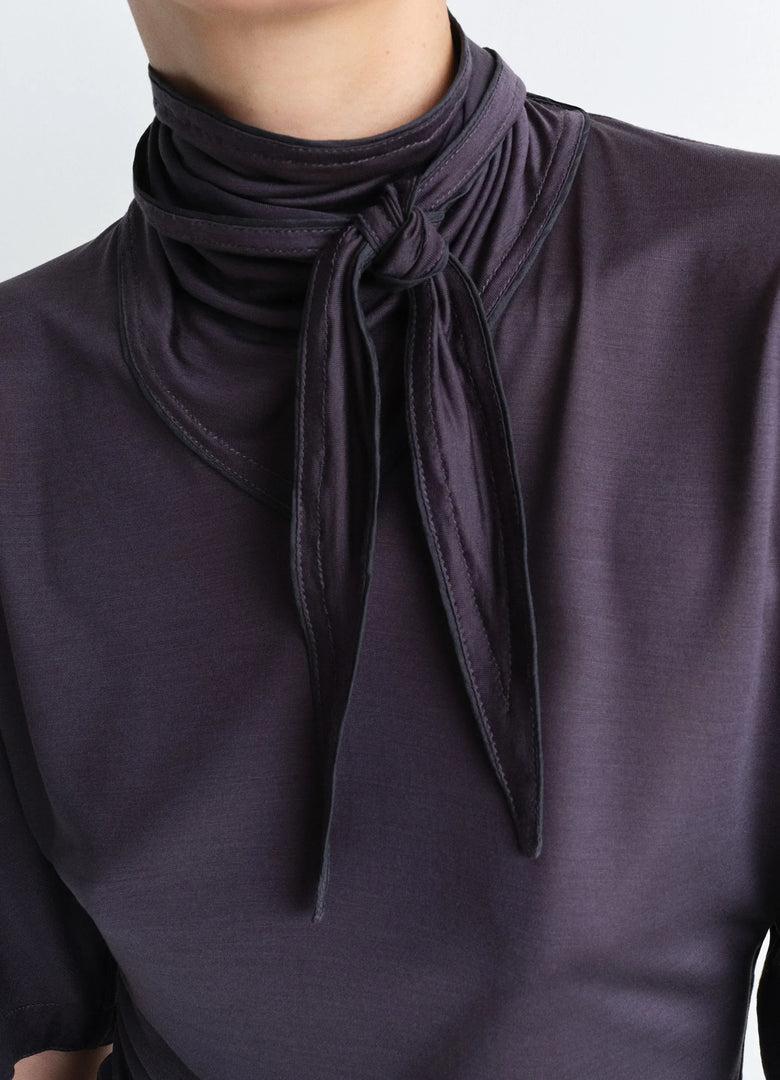 Christophe Lemaire HAUT À MANCHES COURTES ET FOULARD