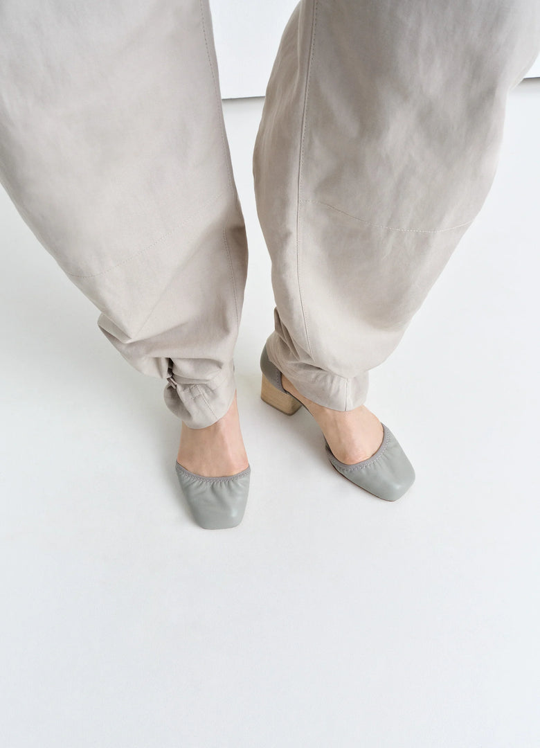 Christophe Lemaire MICRO BALLERINES À TALON CARRÉ DE 55MM