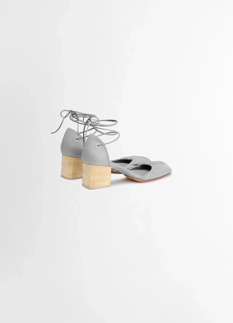 Christophe Lemaire MICRO BALLERINES À TALON CARRÉ DE 55MM