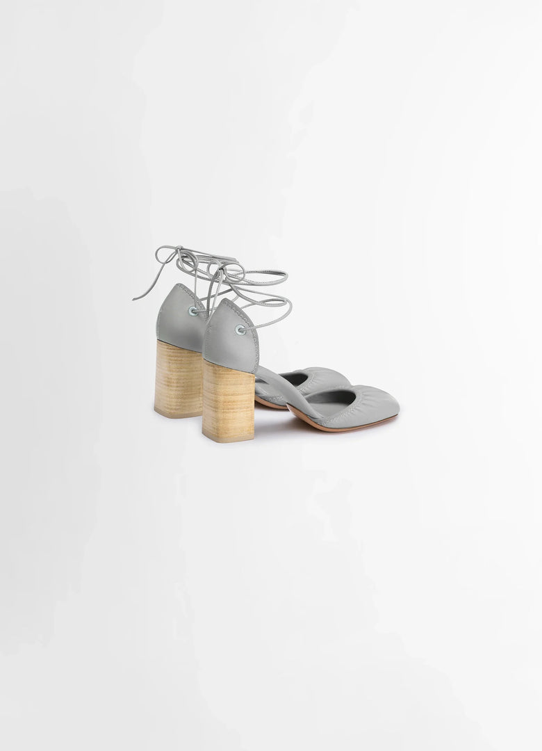 Christophe Lemaire MICRO BALLERINES À TALON CARRÉ DE 85MM