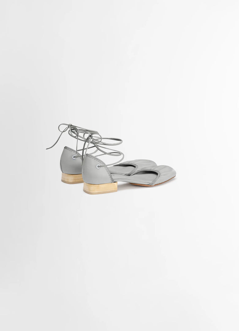 Christophe Lemaire MICRO BALLERINES À TALON CARRÉ PLAT