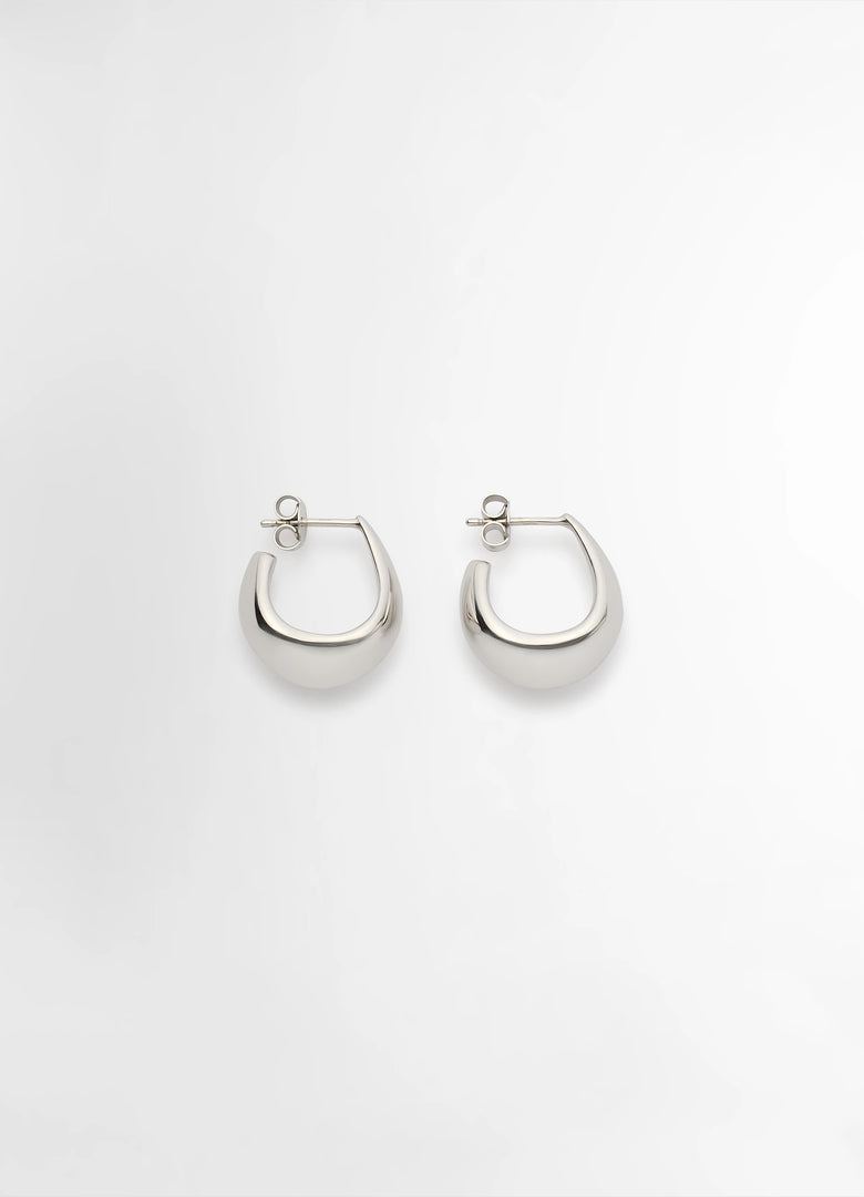 christophe lemaire MINI BOUCLES D'OREILLE DROP INCURVÉES