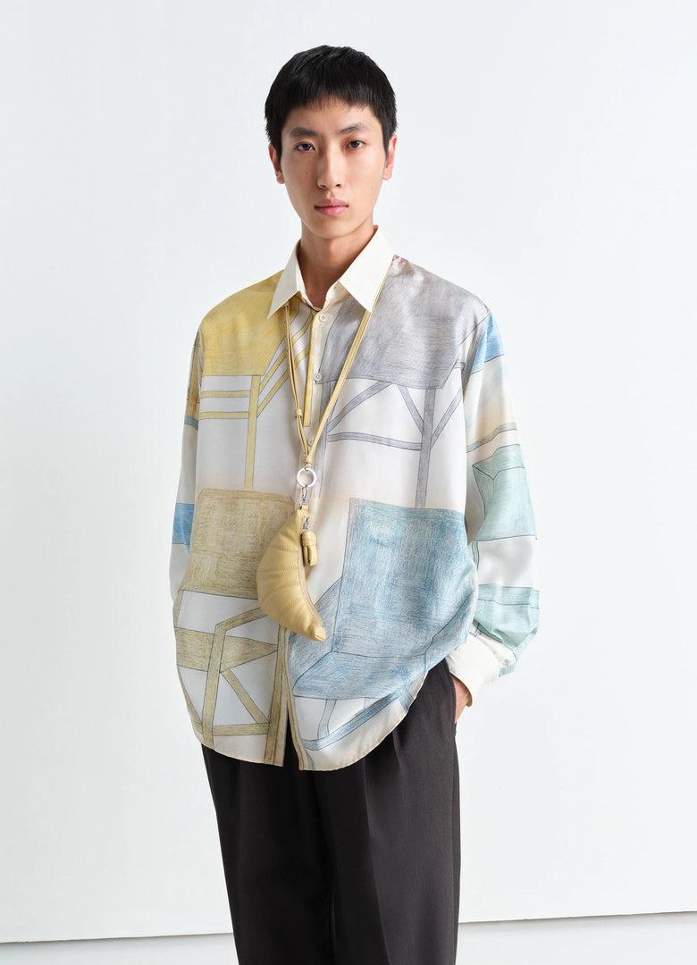 Christophe Lemaire PORTE-MONNAIE CROISSANT BANDOULIÈRE