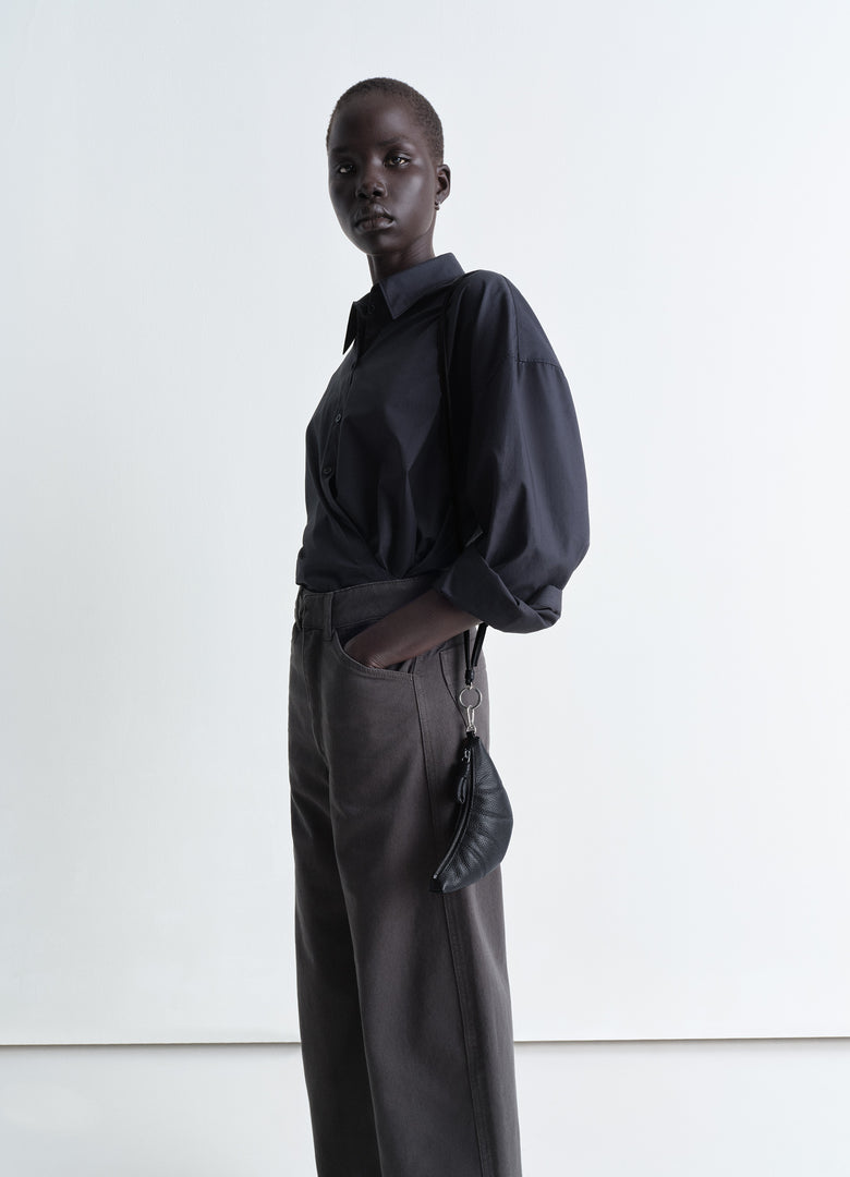 Christophe Lemaire PORTE-MONNAIE CROISSANT BANDOULIÈRE