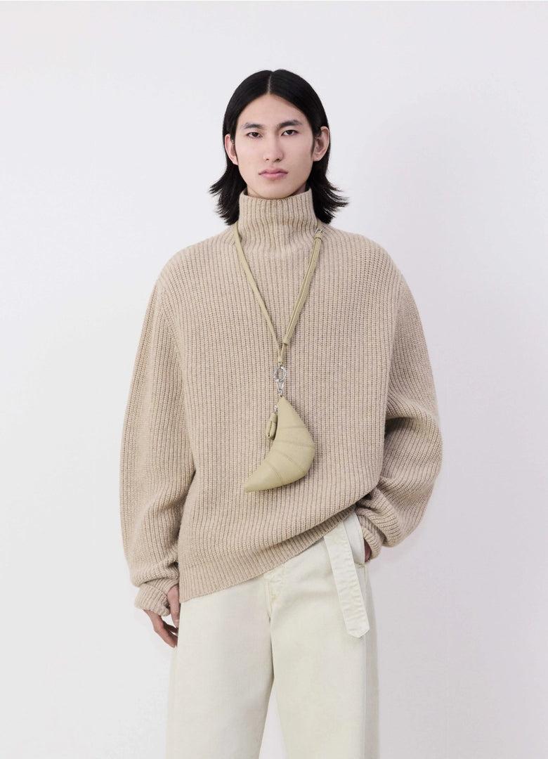 Christophe Lemaire PORTE-MONNAIE CROISSANT BANDOULIÈRE