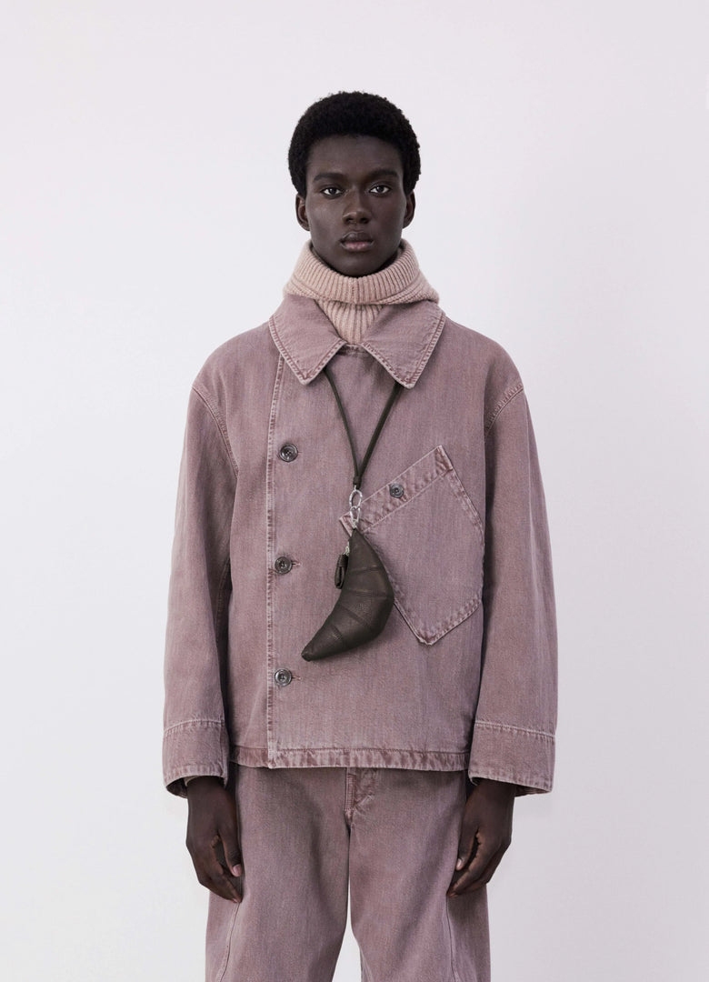 Christophe Lemaire PORTE-MONNAIE CROISSANT BANDOULIÈRE