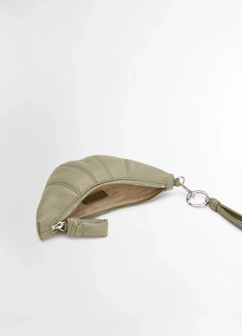 Christophe Lemaire PORTE-MONNAIE CROISSANT BANDOULIÈRE