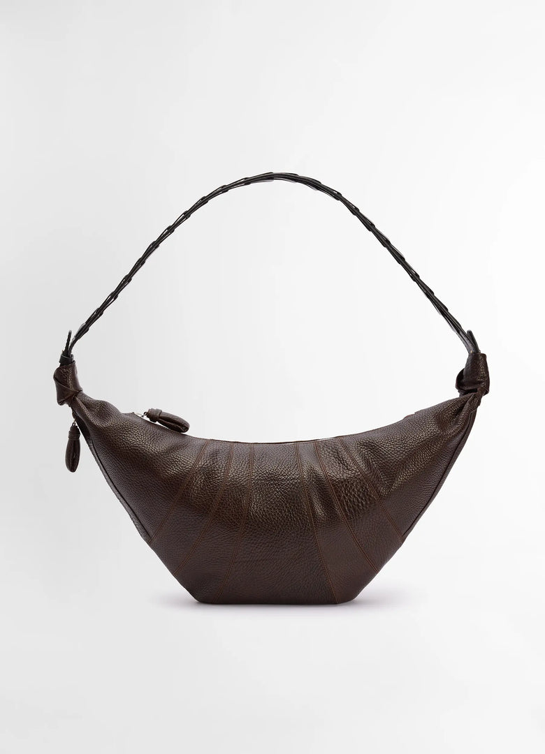 christophe lemaire SAC CROISSANT À ANSE CHEVRON LARGE