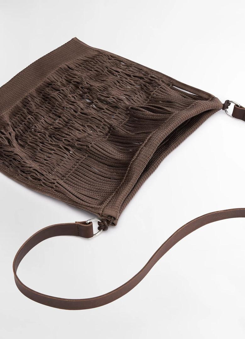 Christophe Lemaire SAC FILET FILT BANDOULIÈRE GRAND MODÈLE