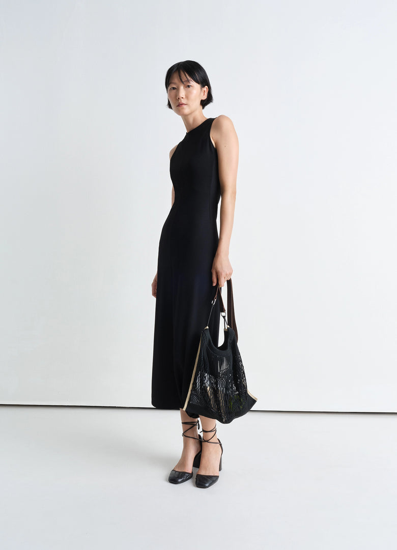 Christophe Lemaire SAC FILET FILT BANDOULIÈRE GRAND MODÈLE