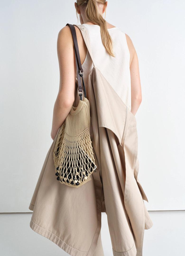 Christophe Lemaire SAC FILET FILT BANDOULIÈRE MOYEN MODÈLE