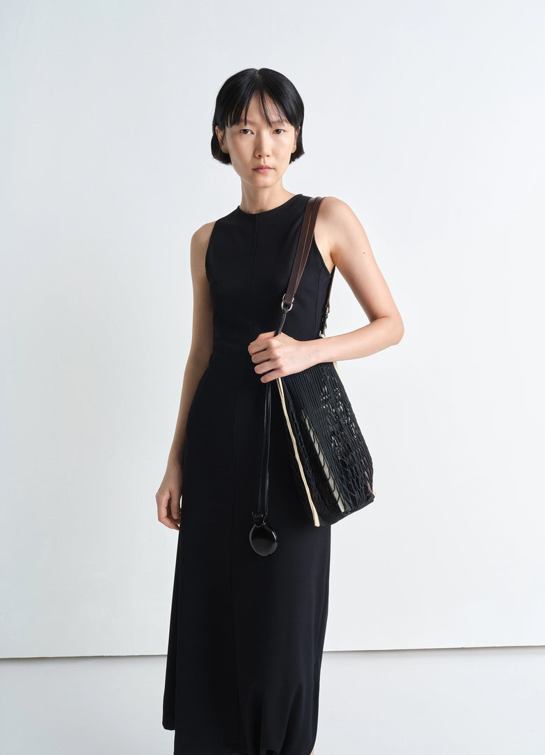 Christophe Lemaire SAC FILET FILT BANDOULIÈRE MOYEN MODÈLE