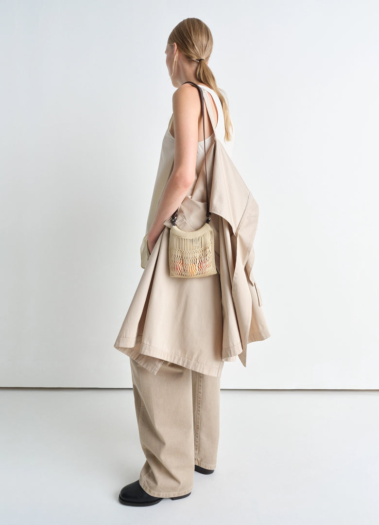 Christophe Lemaire SAC FILET FILT BANDOULIÈRE PETIT MODÈLE