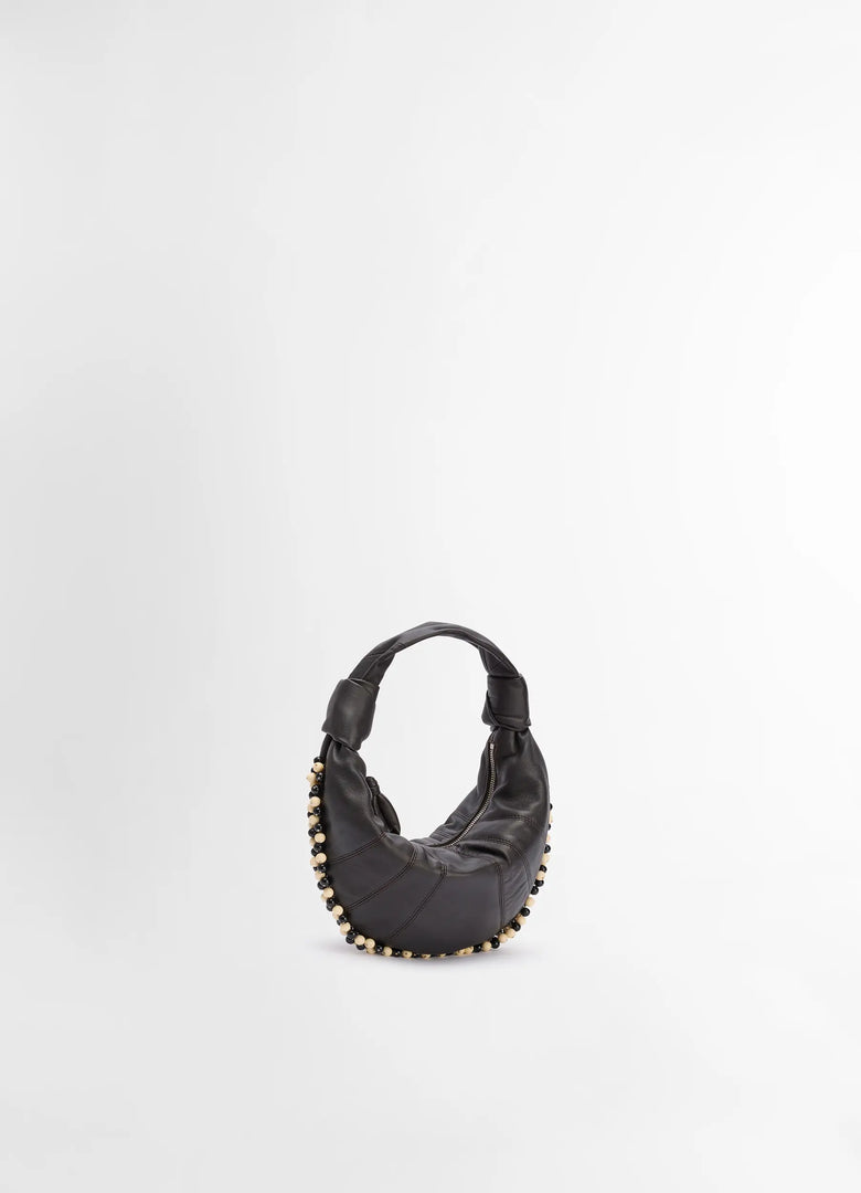 Christophe Lemaire SAC FORTUNE CROISSANT MINI MODÈLE À PERLES