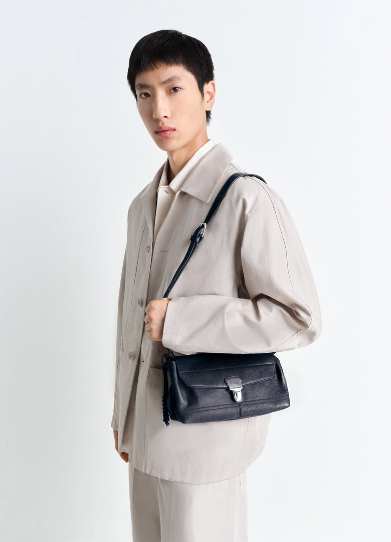 Christophe Lemaire SAC GEAR PETIT MODÈLE À SERPENT TRESSÉ