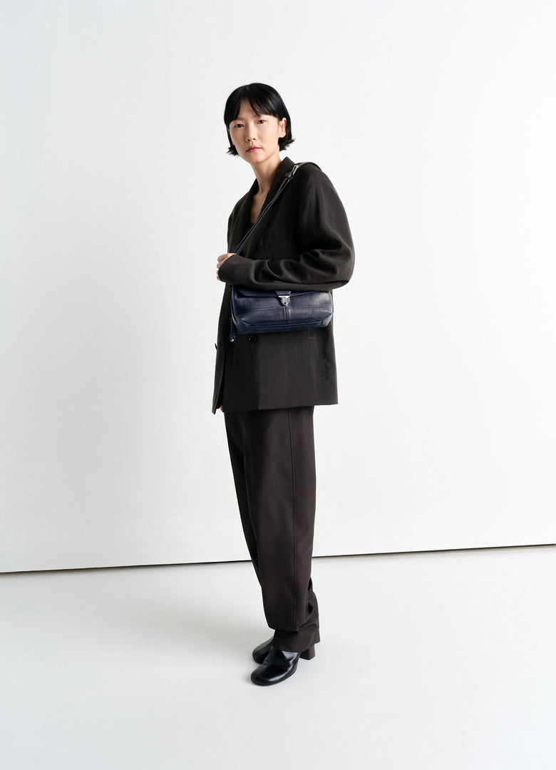 Christophe Lemaire SAC GEAR PETIT MODÈLE À SERPENT TRESSÉ