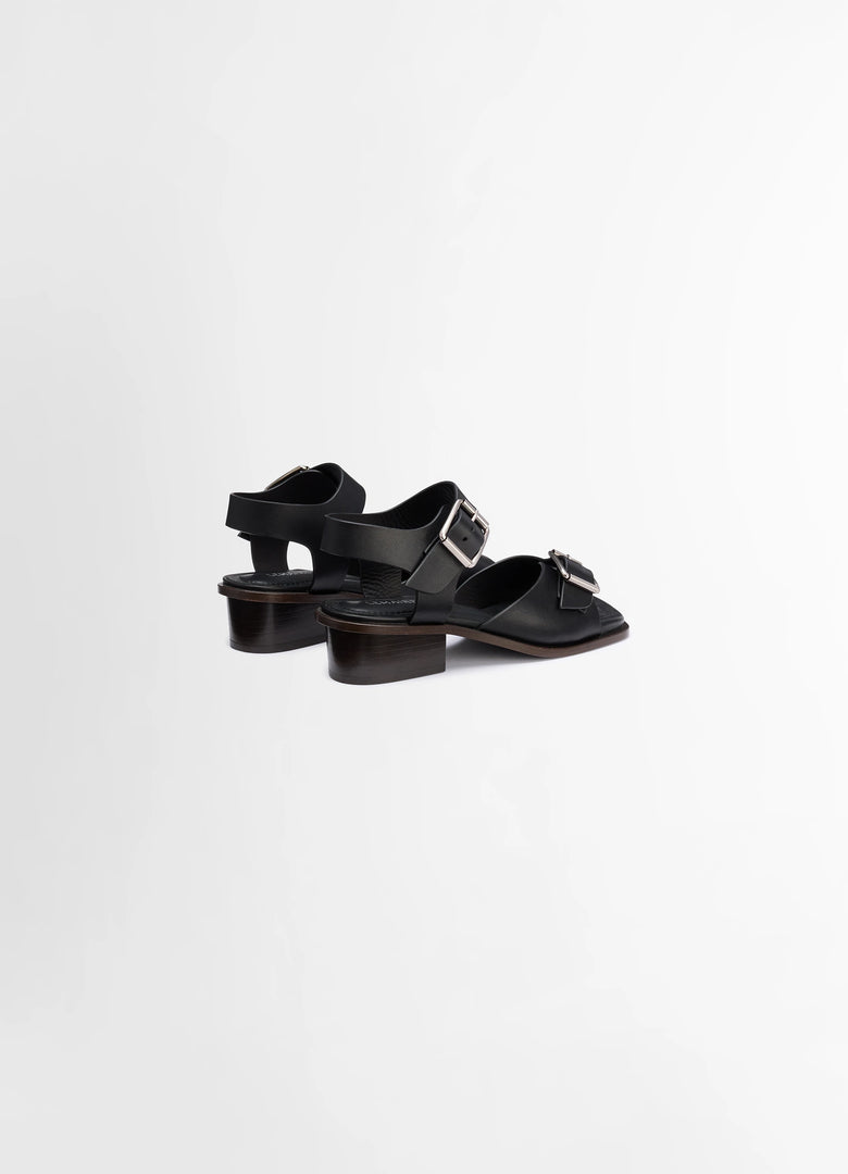 Christophe Lemaire SANDALES AVEC BRIDES ET TALONS CARRÉS DE 35MM