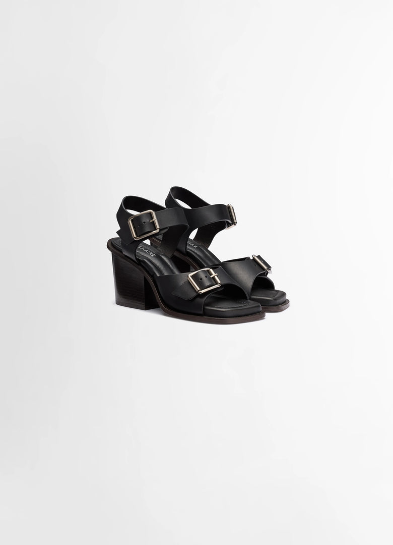 Christophe Lemaire SANDALES AVEC BRIDES ET TALONS CARRÉS DE 80MM