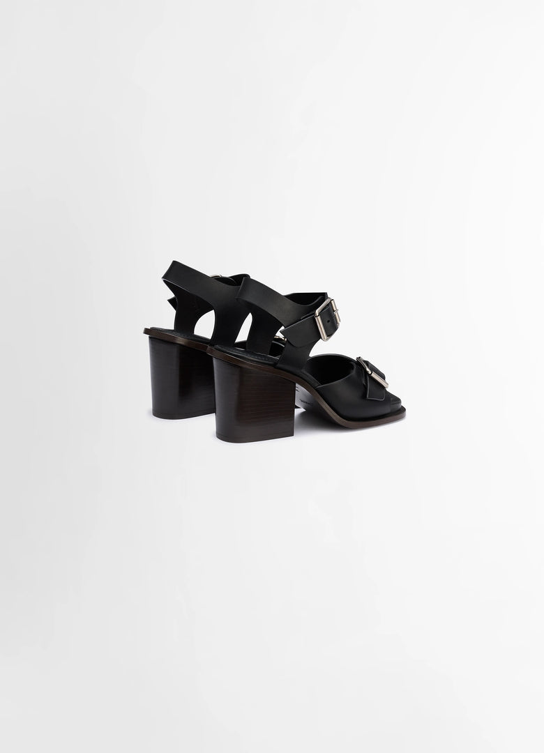 Christophe Lemaire SANDALES AVEC BRIDES ET TALONS CARRÉS DE 80MM
