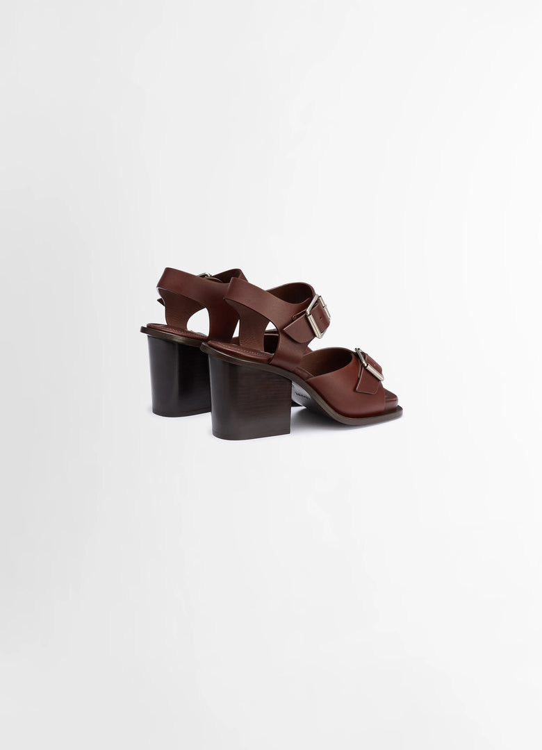 Christophe Lemaire SANDALES AVEC BRIDES ET TALONS CARRÉS DE 80MM