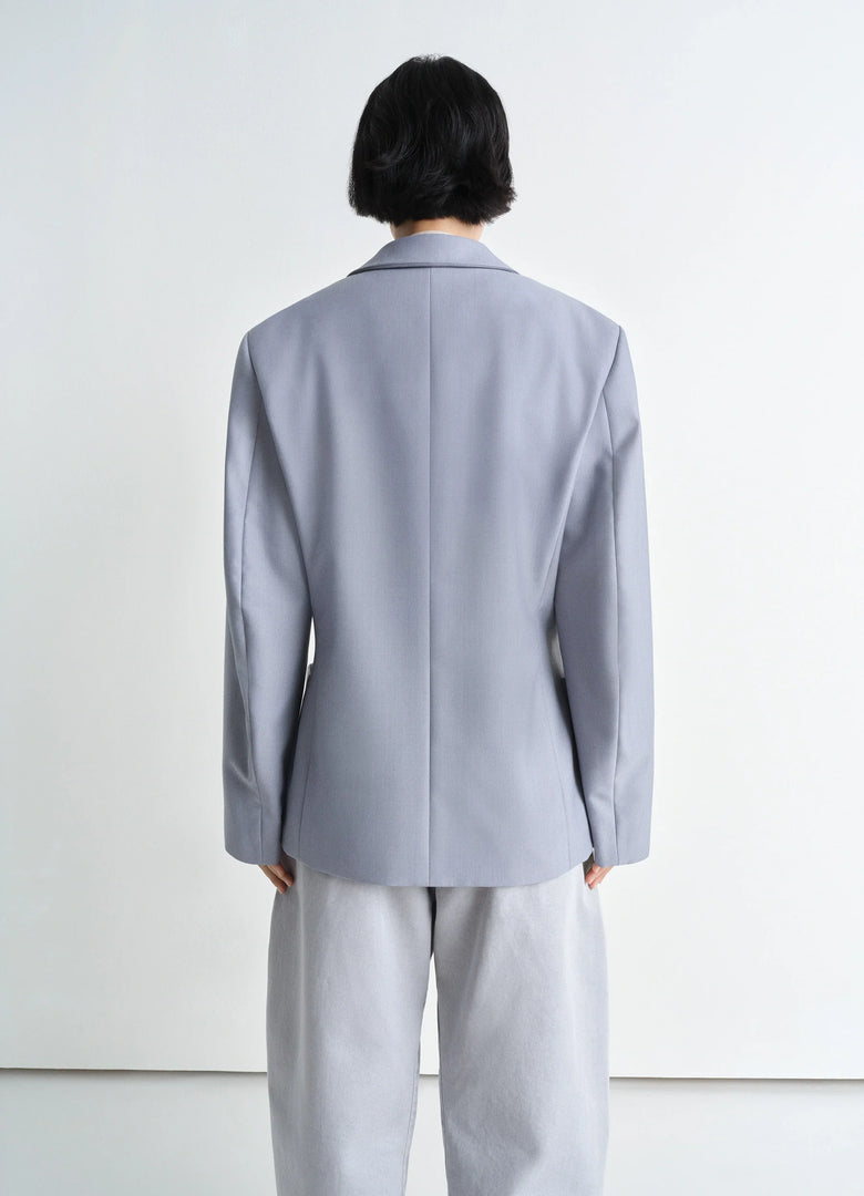 Christophe Lemaire VESTE TAILLEUR À DOUBLE BOUTONNAGE