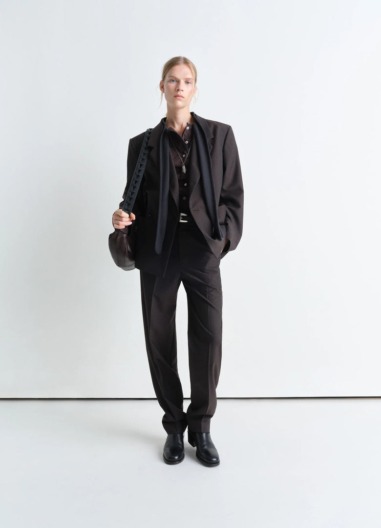 Christophe Lemaire VESTE TAILLEUR À DOUBLE BOUTONNAGE