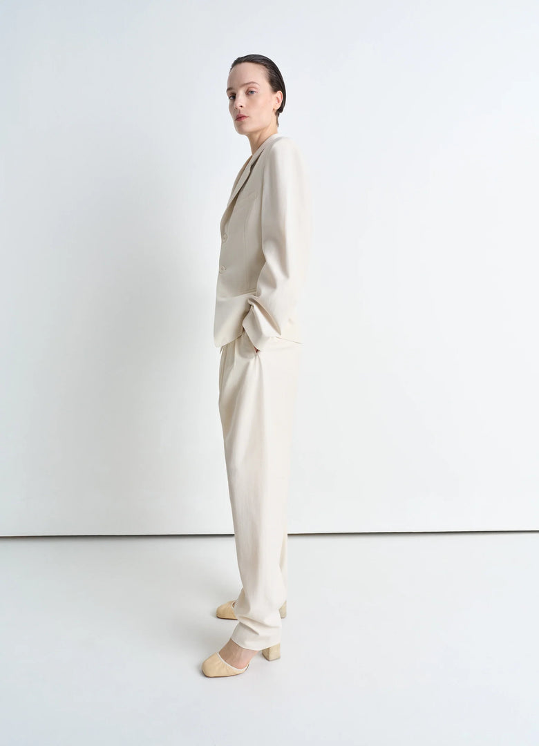 Christophe Lemaire VESTE TAILLEUR AJUSTÉE À SIMPLE BOUTONNAGE