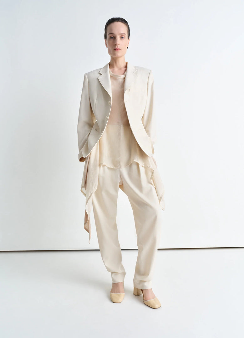 christophe lemaire VESTE TAILLEUR AJUSTÉE À SIMPLE BOUTONNAGE