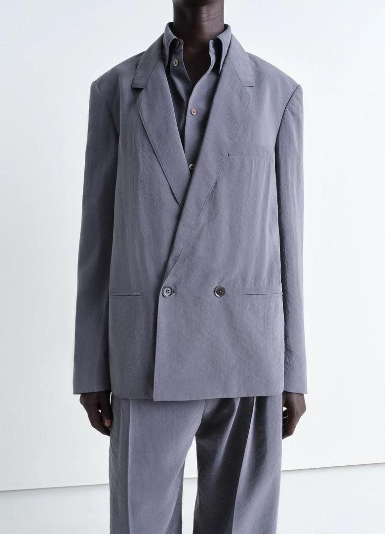 Christophe Lemaire VESTE TAILLEUR SOUPLE À DOUBLE BOUTONNAGE