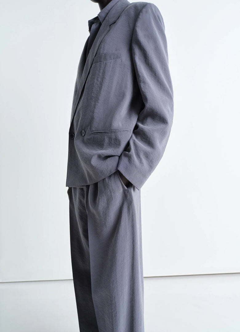 Christophe Lemaire VESTE TAILLEUR SOUPLE À DOUBLE BOUTONNAGE