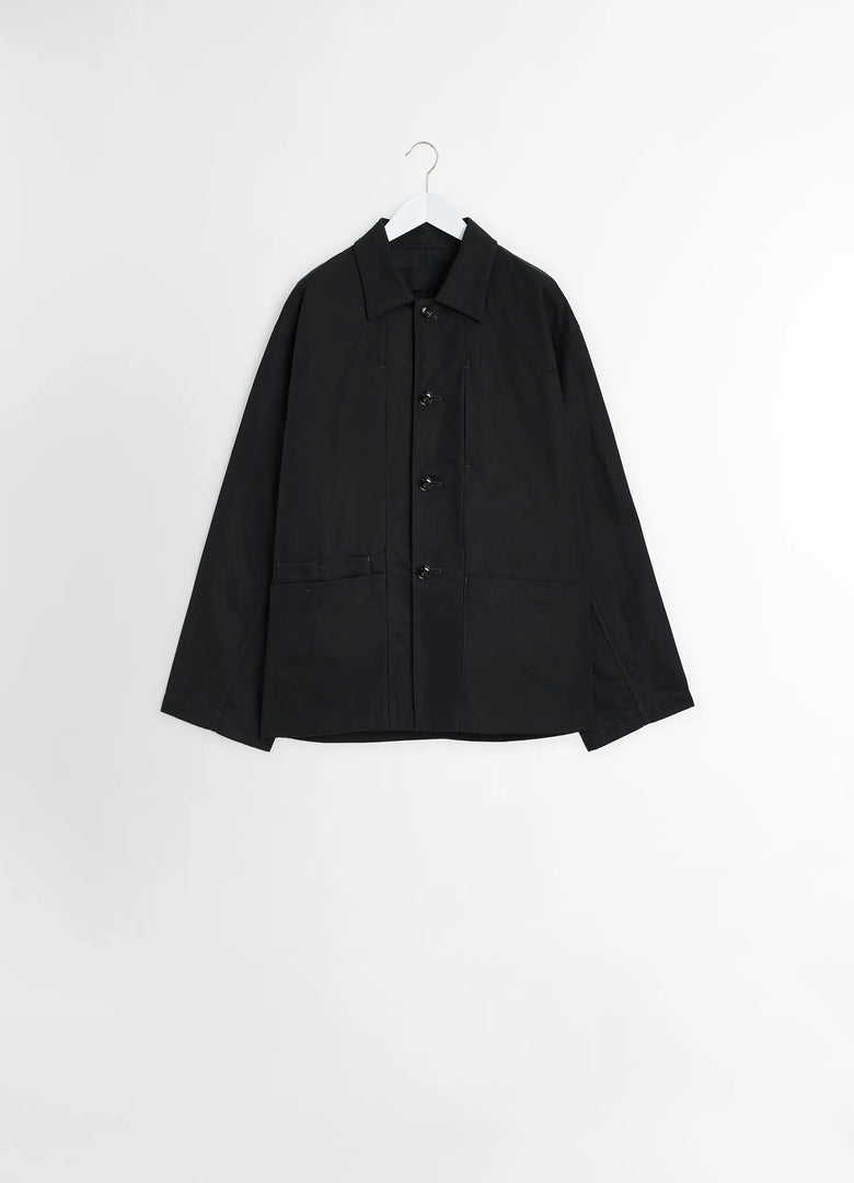 Christophe Lemaire VESTE WORKWEAR BOXY À SIMPLE BOUTONNAGE