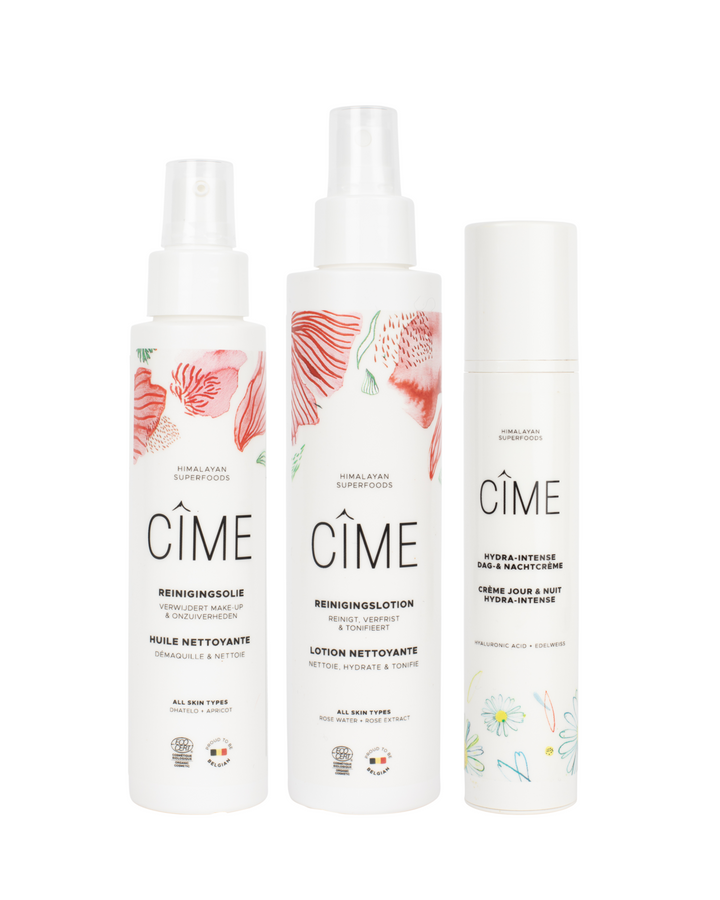 cîme Routine de soins - peaux mixtes ou grasses