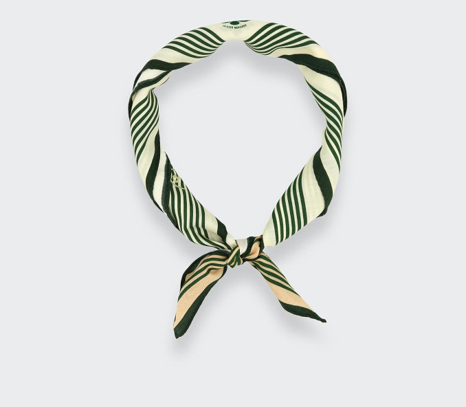 cinabre Bandana Coton et Soie Monsieur Spicy Margarita