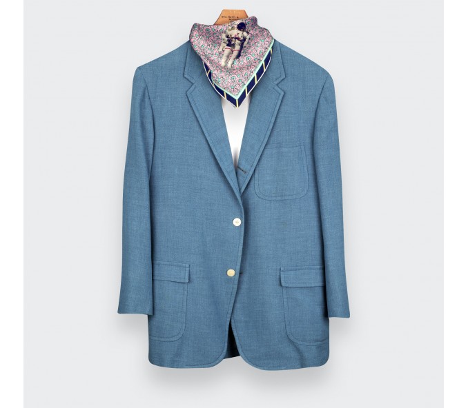 Cinabre Bandana Soie Spationaute Rose