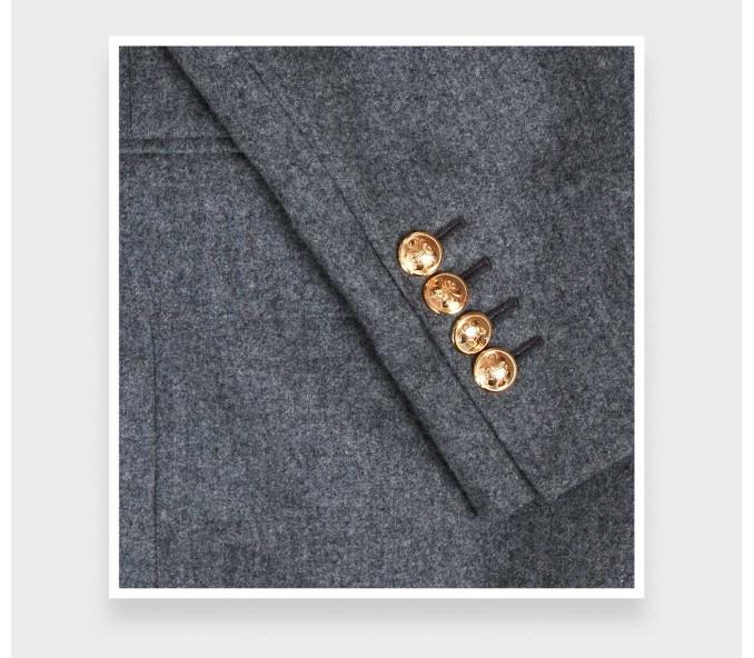 Cinabre Blazer Du Jour Flanelle Grise N°1