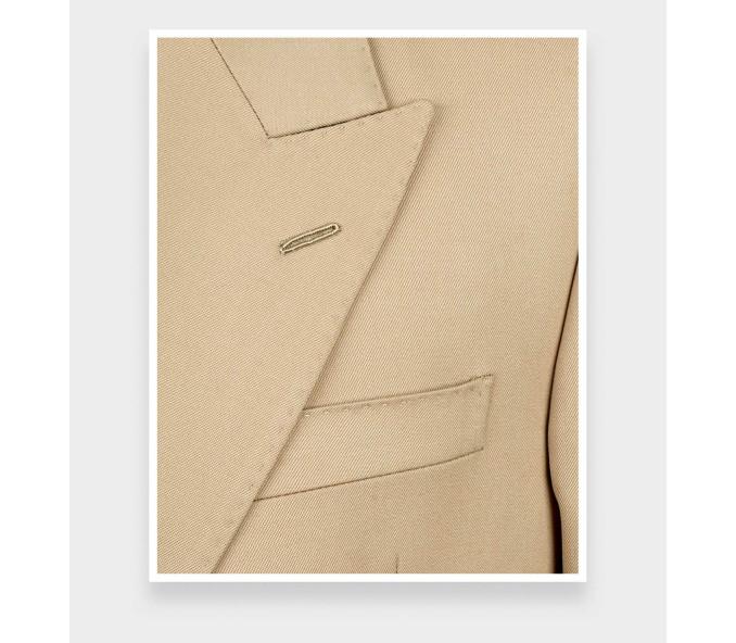 Cinabre Blazer Du Jour Gabardine Beige N°1