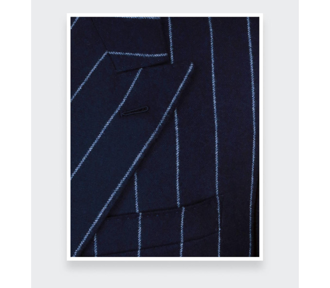 Cinabre Blazer Du Jour Rayure Craie N°1