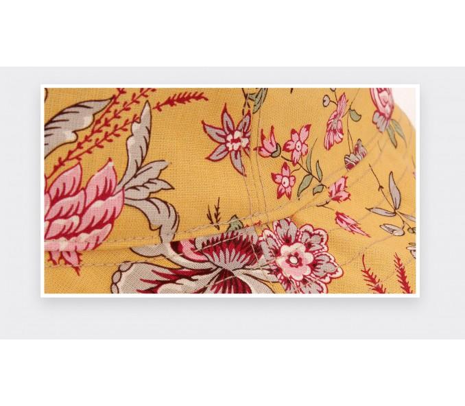 Cinabre Bob Fleuri Moutarde