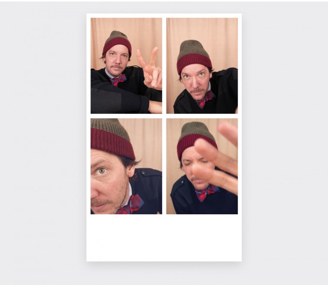 Cinabre Bonnet Cachemire Recyclé Kaki Bordeaux