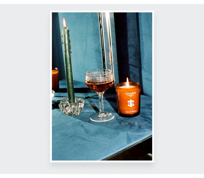 Cinabre Bougie Parfumée - Nuit De Velours
