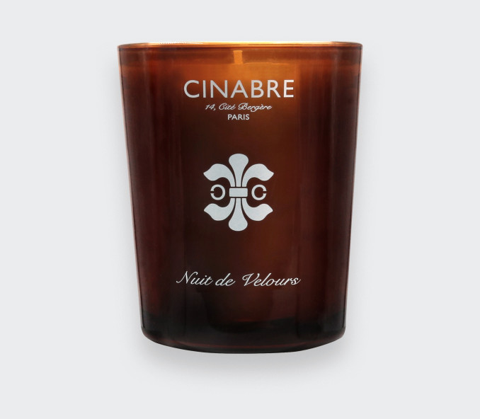 cinabre Bougie Parfumée - Nuit de Velours
