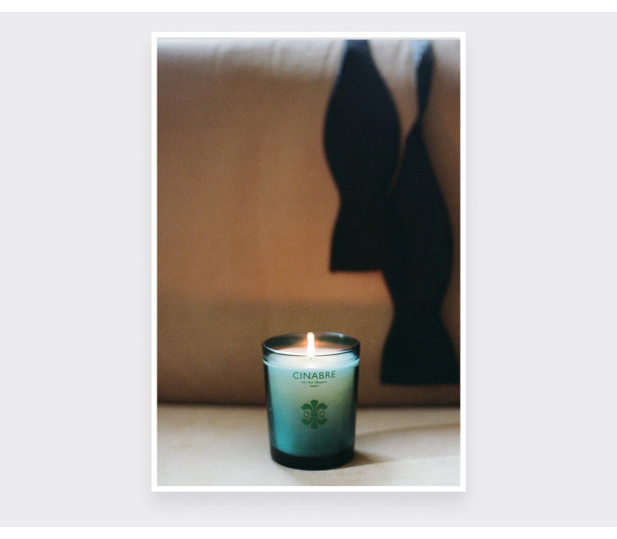 Cinabre Bougie Parfumée - Point Du Jour