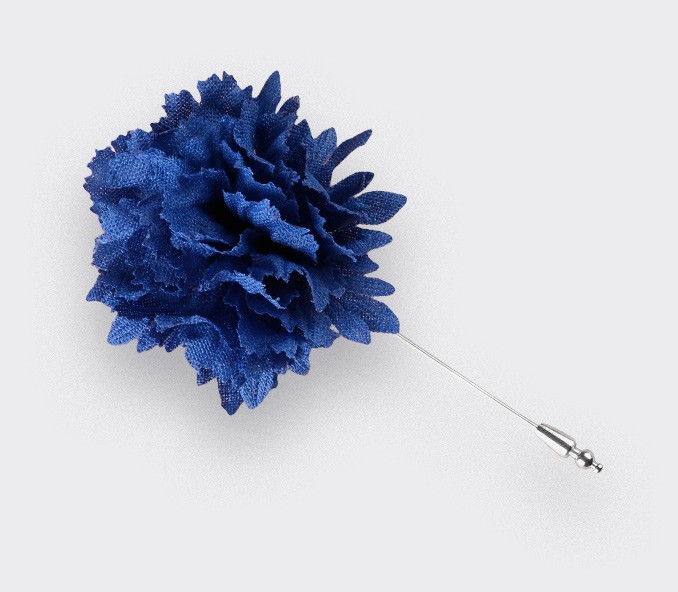 cinabre Boutonnière Bleuet Cinabre