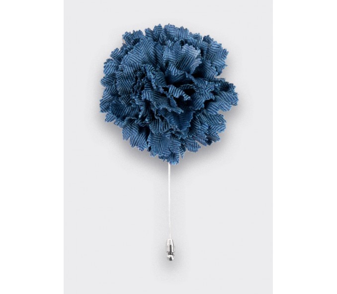 Cinabre Boutonnière Chevron Pétrole